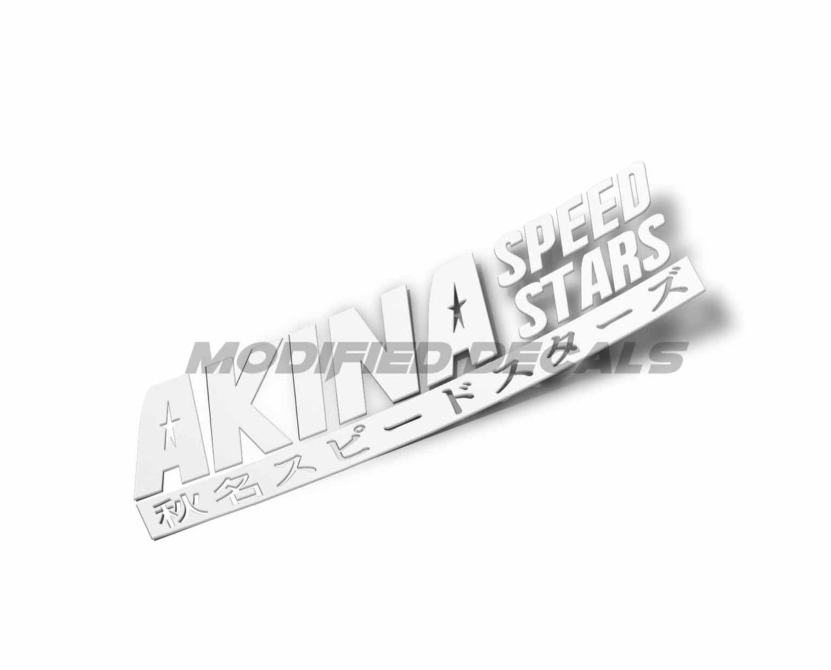 Akina Speed Stars (Initial-D) Sticker – Grafixpressions