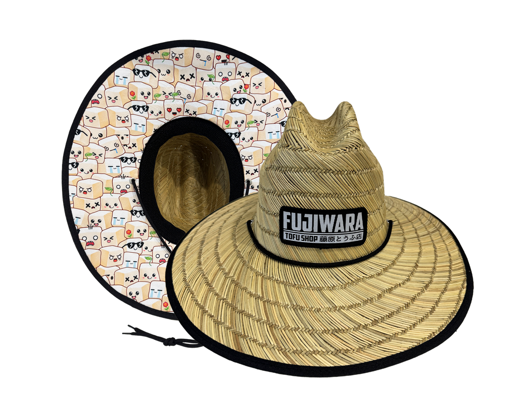 Fujiwara Tofu Straw Hat