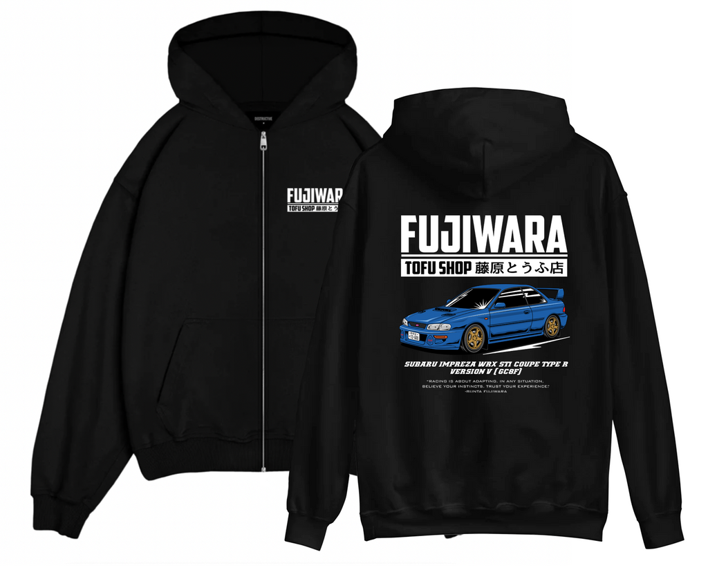 Fujiwara Tofu Zip-Up Hoodie