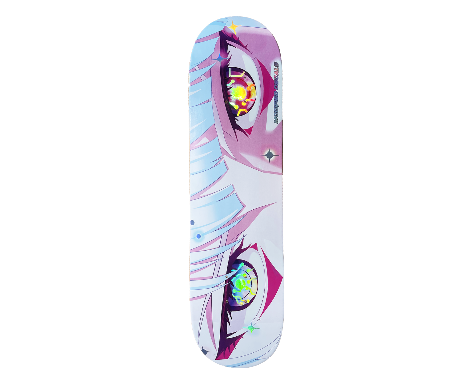 Limited Edition* Secret Assassin Skateboard Deck (45x) – Modified Decals INC