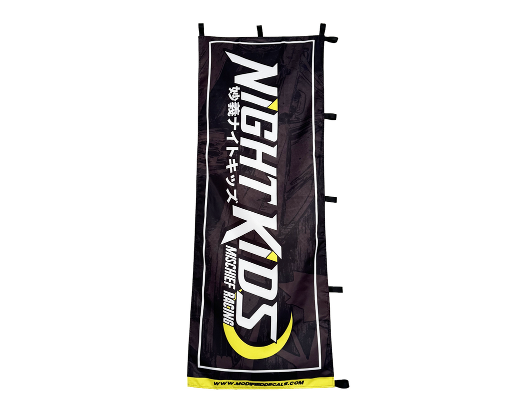 Night Kids Nobori Flag