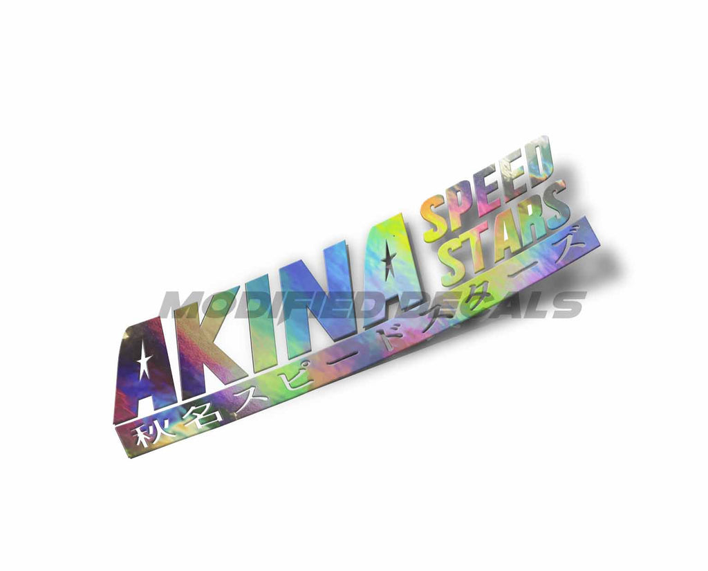 Akina Speed Stars (Initial-D) Sticker – Grafixpressions