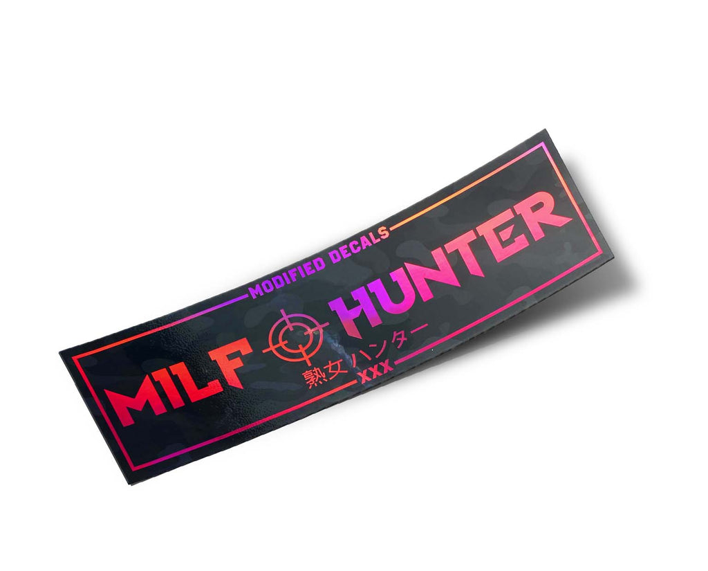 MILF ✖ HUNTER – Modified Decals INC